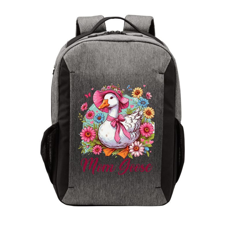 Silly Goose Blessed Mom Coquette Mothers Day Mom Goose Vector Backpack
