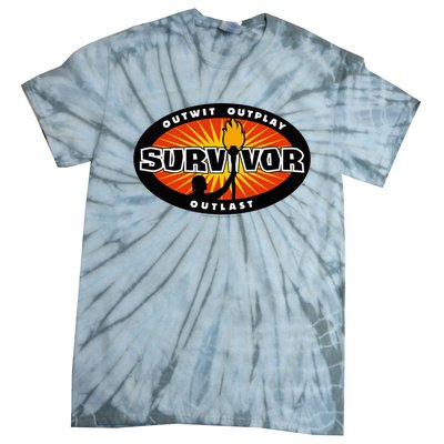 Survivor Gold Burst Tie-Dye T-Shirt