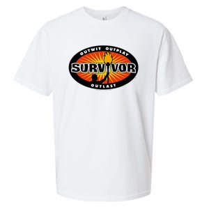 Survivor Gold Burst Sueded Cloud Jersey T-Shirt