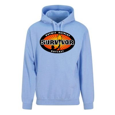 Survivor Gold Burst Unisex Surf Hoodie