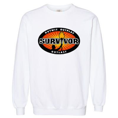 Survivor Gold Burst Garment-Dyed Sweatshirt