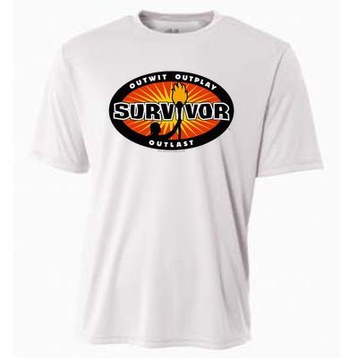 Survivor Gold Burst Cooling Performance Crew T-Shirt