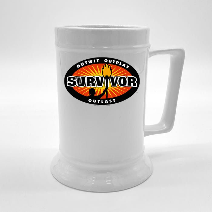 Survivor Gold Burst Beer Stein