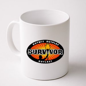 Survivor Gold Burst Coffee Mug