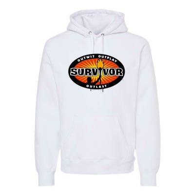 Survivor Gold Burst Premium Hoodie