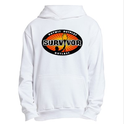 Survivor Gold Burst Urban Pullover Hoodie