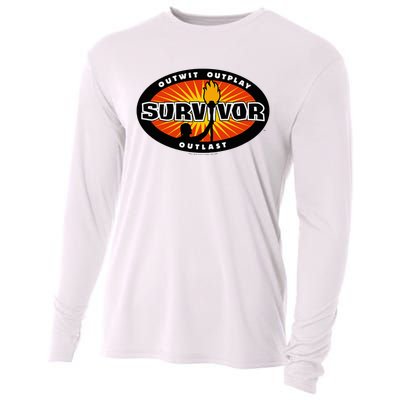 Survivor Gold Burst Cooling Performance Long Sleeve Crew