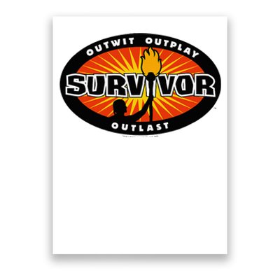 Survivor Gold Burst Poster