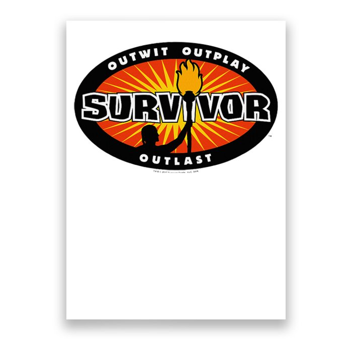 Survivor Gold Burst Poster