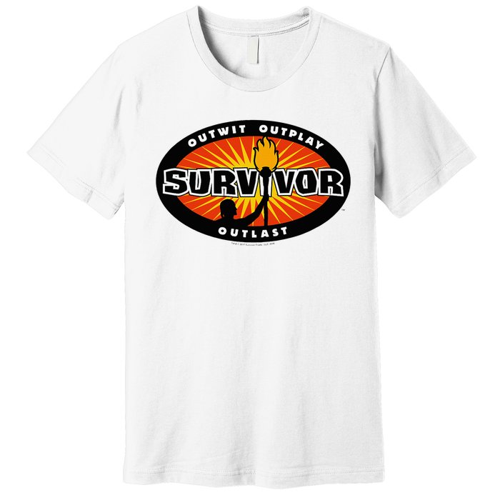 Survivor Gold Burst Premium T-Shirt