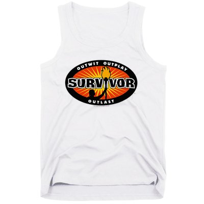 Survivor Gold Burst Tank Top