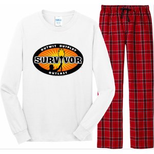 Survivor Gold Burst Long Sleeve Pajama Set