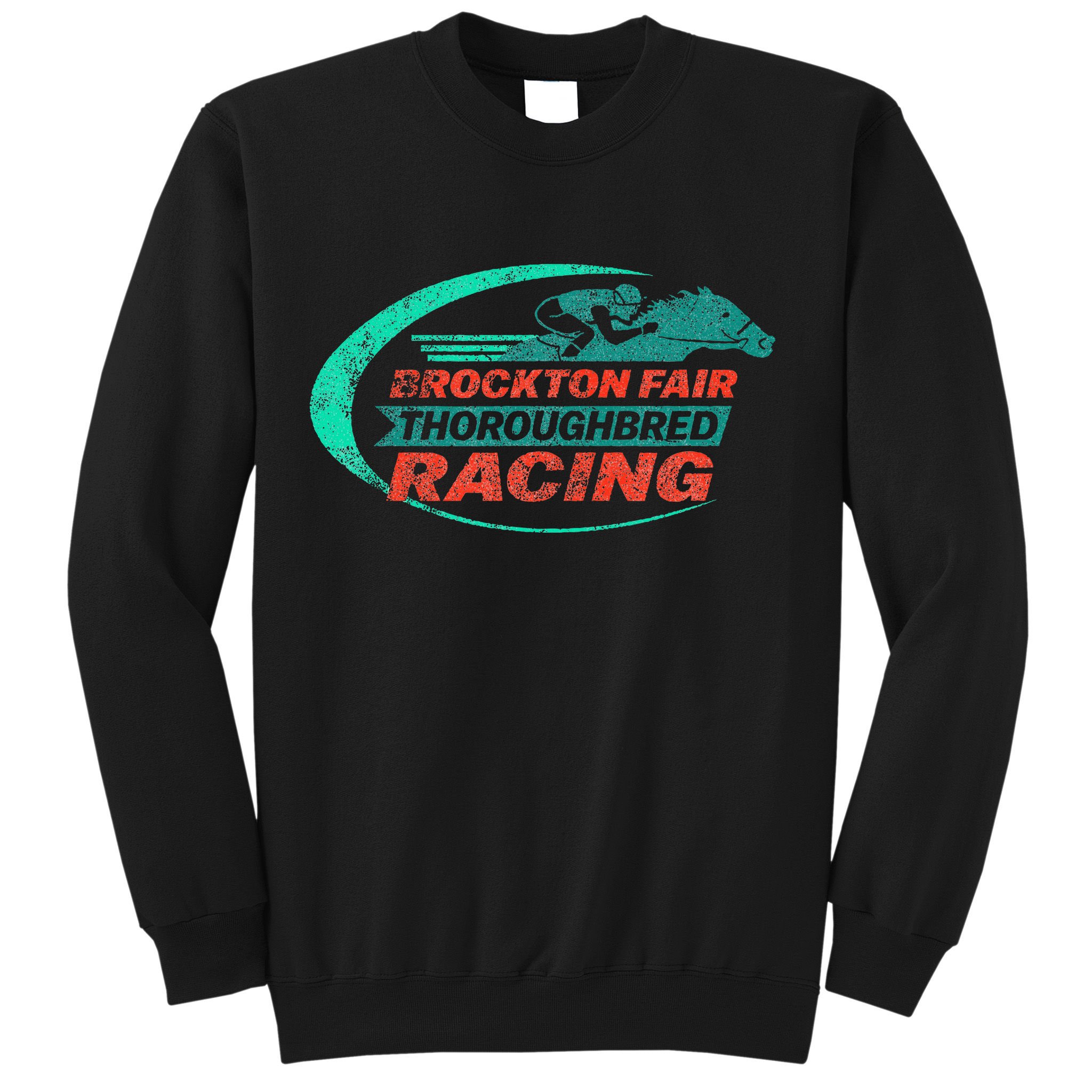 S Graphic Brockton Fair Horse Racing Classic Sweatshirt