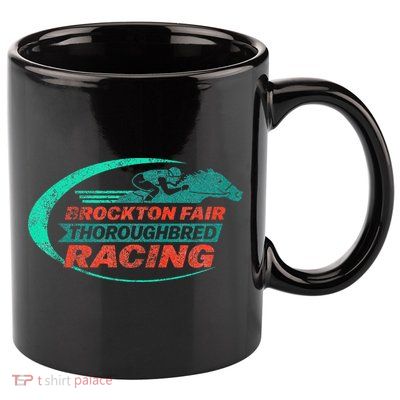 S Graphic Brockton Fair Horse Racing Classic 11oz C Handle Ceramic Mug