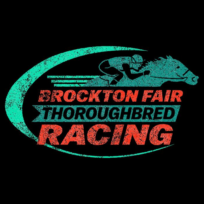 S Graphic Brockton Fair Horse Racing Classic Drawstring Bag