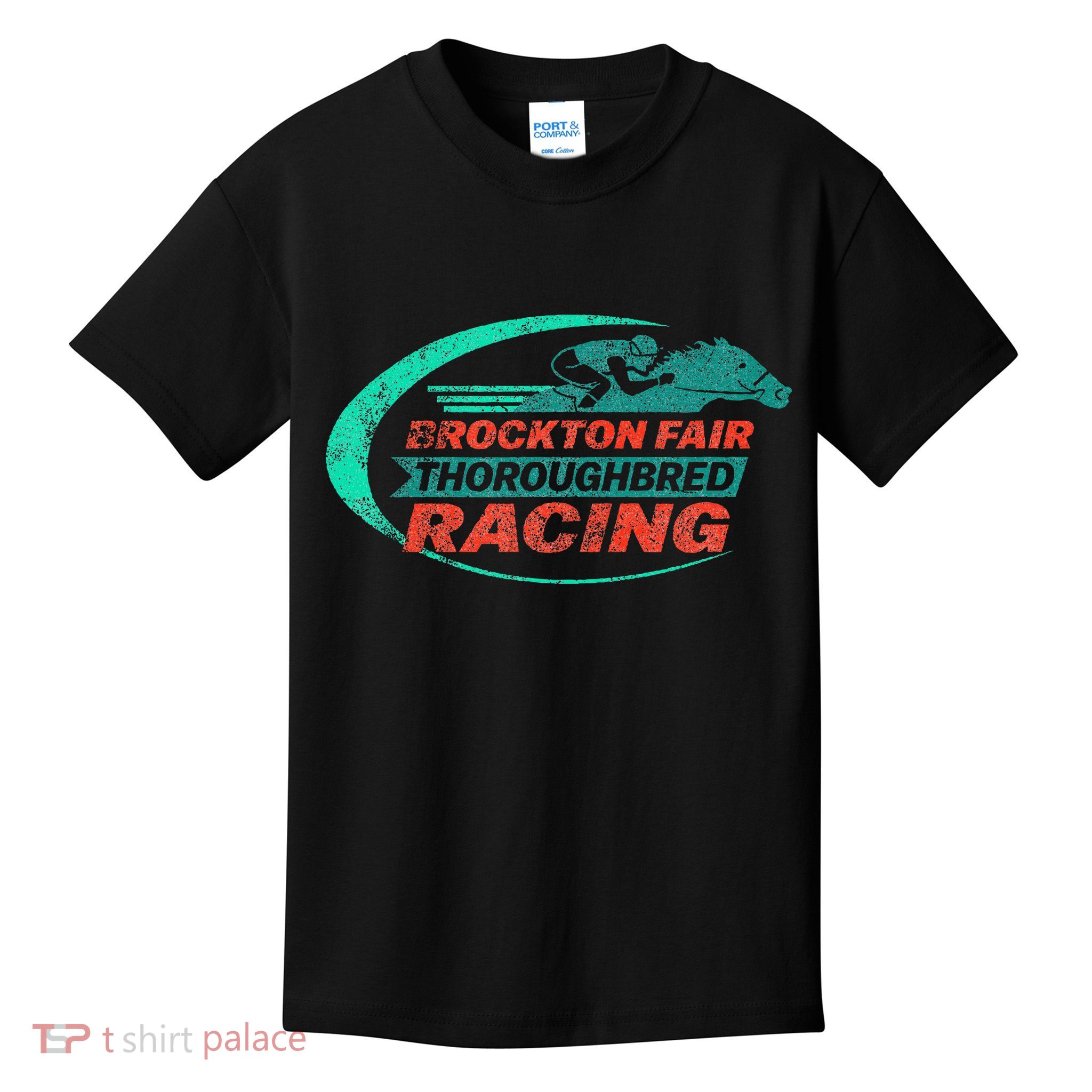 S Graphic Brockton Fair Horse Racing Classic Kids T-Shirt