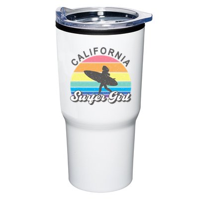Surfer Girl California Surfing Surf Beach Tumbler