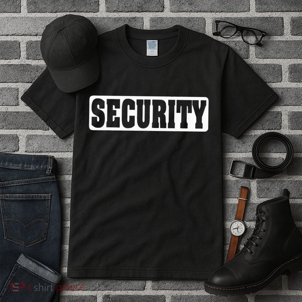 Security Guard Costume Security Officer  Tall T-Shirt