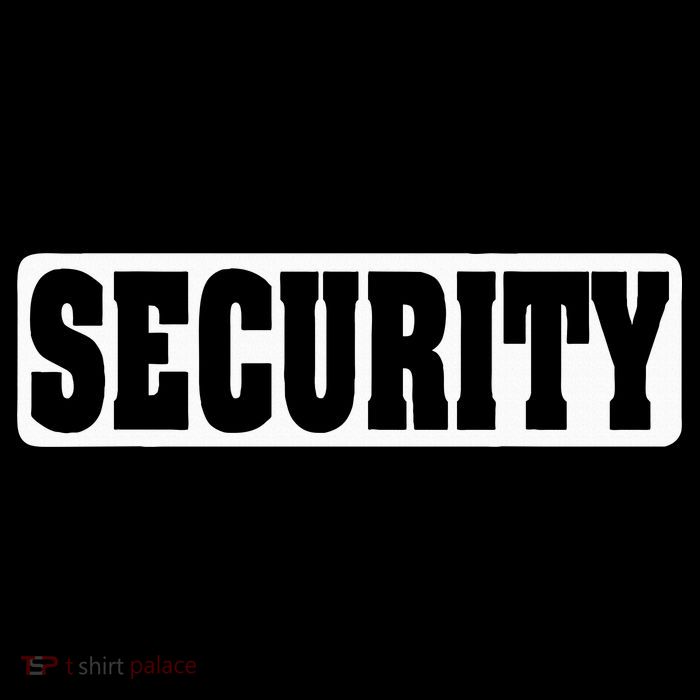 Security Guard Costume Security Officer  7-Panel Snapback Hat