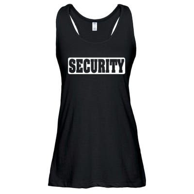 Security Guard Costume Security Officer  Ladies Essential Flowy Tank