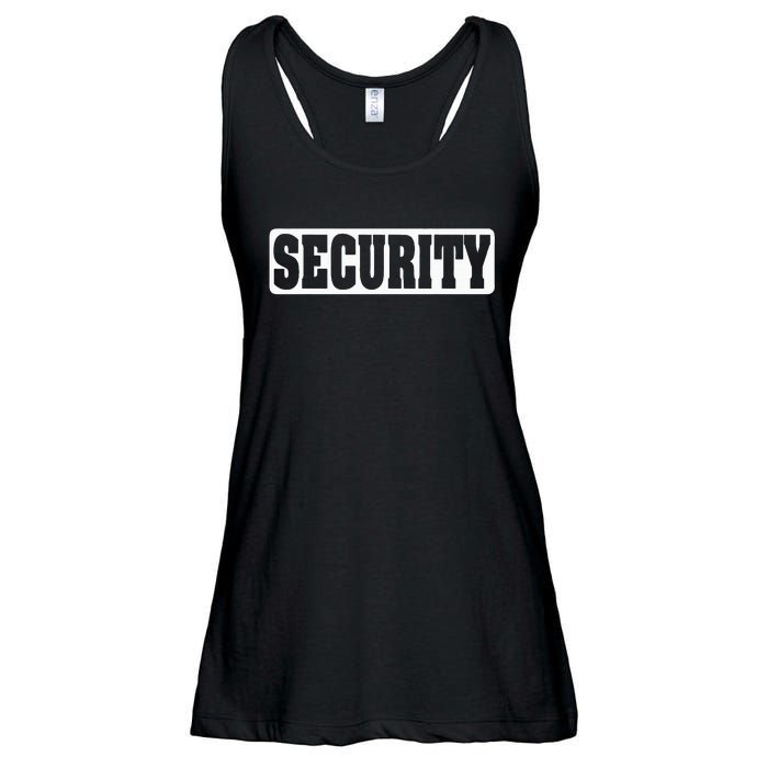 Security Guard Costume Security Officer  Ladies Essential Flowy Tank