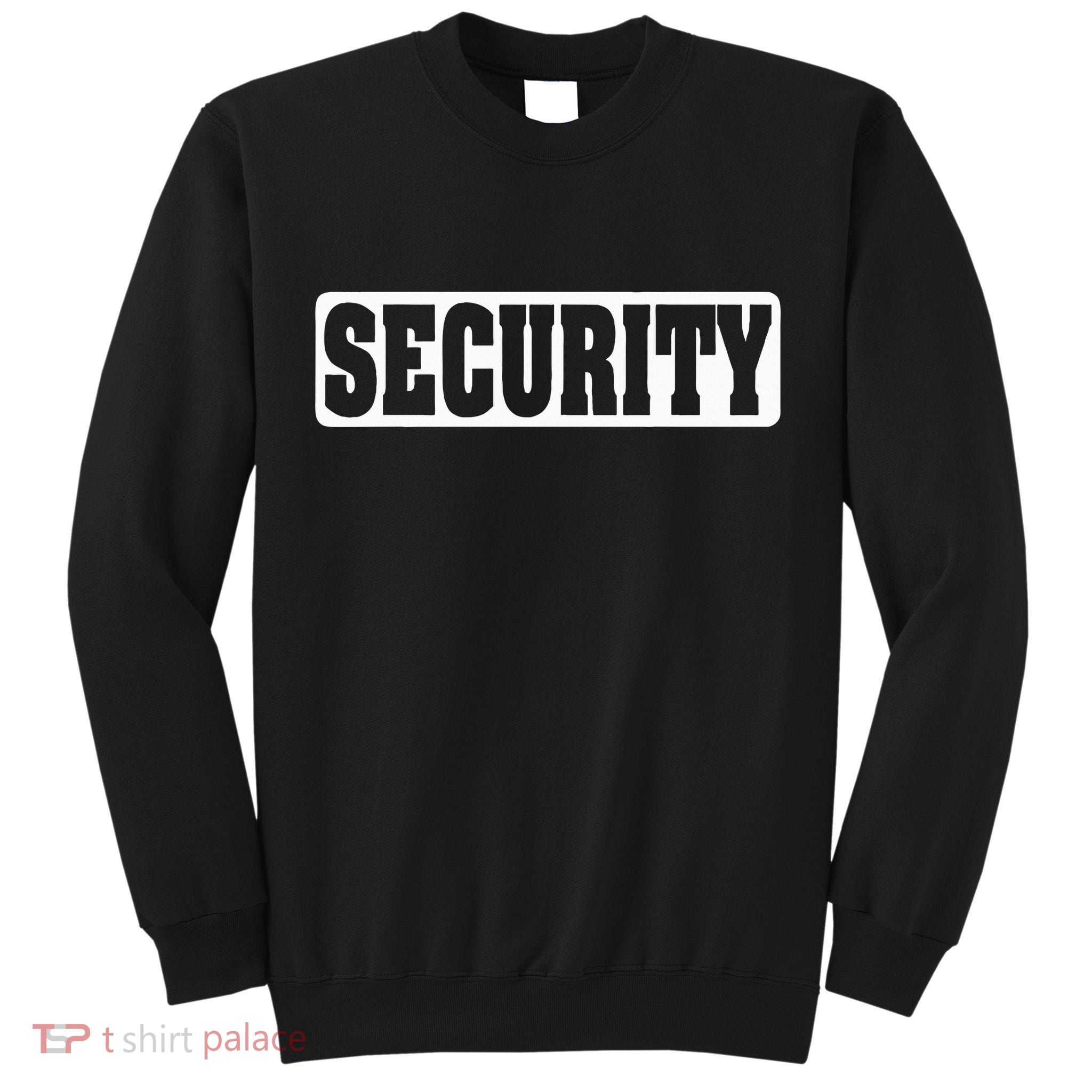 Security Guard Costume Security Officer  Tall Sweatshirt