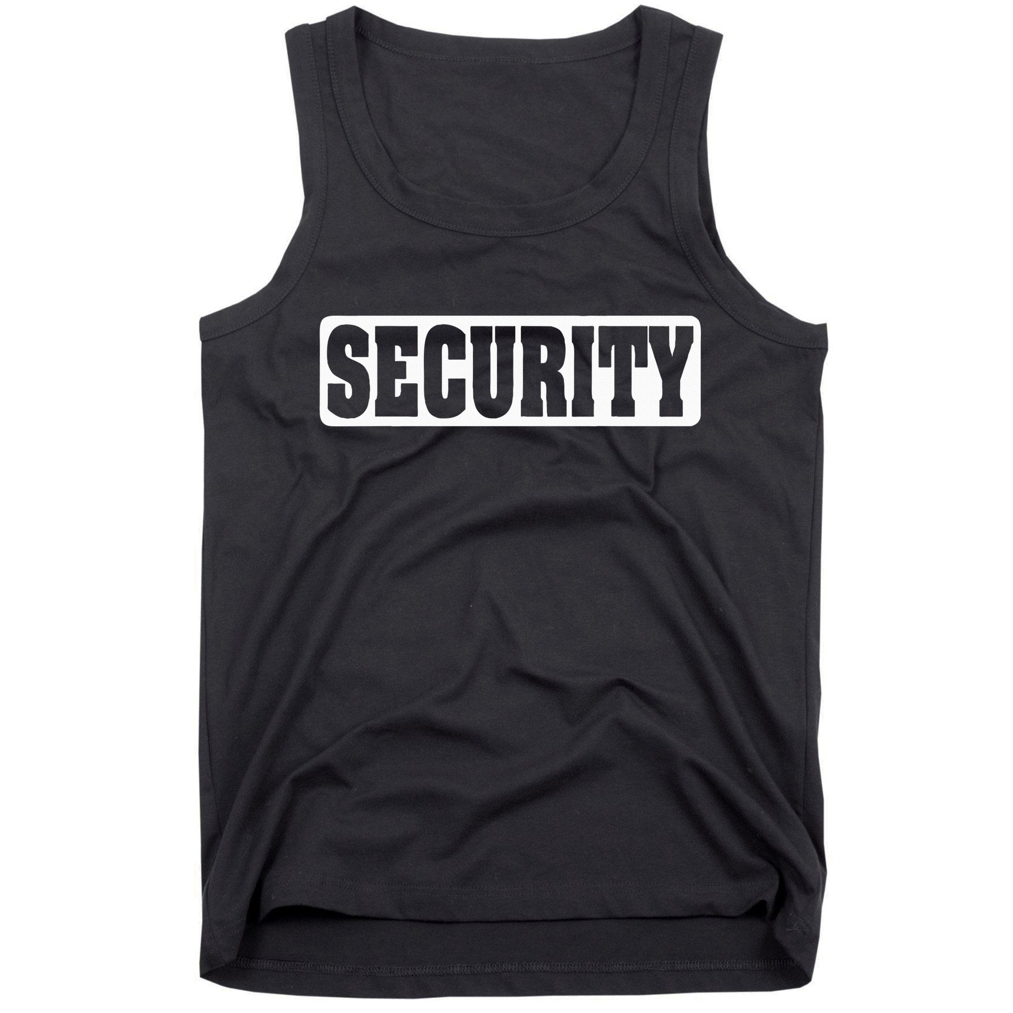Security Guard Costume Security Officer  Tank Top