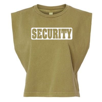 Security Guard Costume Security Officer  Garment-Dyed Women's Muscle Tee