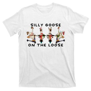 Silly Goose Christmas Funny Holiday Season T-Shirt