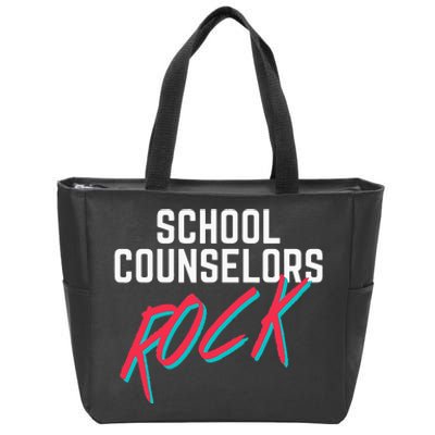 School Guidance Counselor Appreciation Back to School Zip Tote Bag