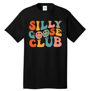 Silly Goose Club Silly Goose Meme Smile Face Trendy Costume Tall T-Shirt