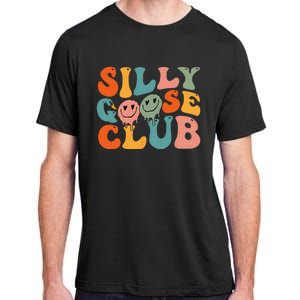 Silly Goose Club Silly Goose Meme Smile Face Trendy Costume Adult ChromaSoft Performance T-Shirt