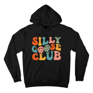 Silly Goose Club Silly Goose Meme Smile Face Trendy Costume Tall Hoodie