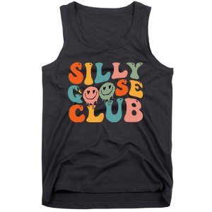 Silly Goose Club Silly Goose Meme Smile Face Trendy Costume Tank Top