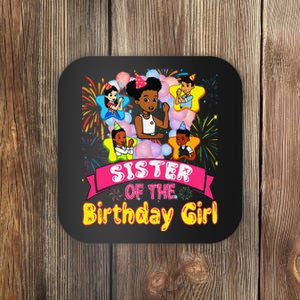 Sister GracieS Corner Birthday Dolls Cute Party Gift Coaster