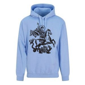 Saint George Christian Sveti Djordje Martyr Soldier Crusader Unisex Surf Hoodie