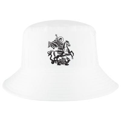 Saint George Christian Sveti Djordje Martyr Soldier Crusader Cool Comfort Performance Bucket Hat