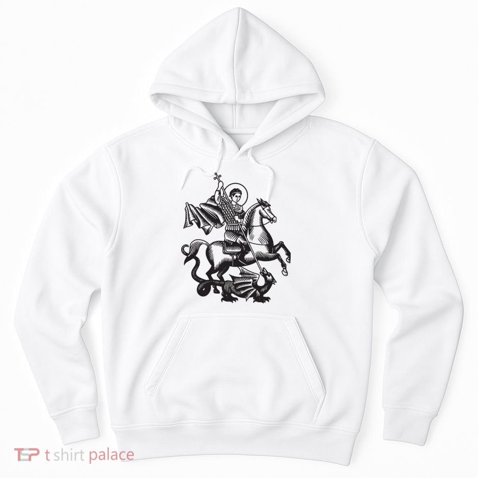 Saint George Christian Sveti Djordje Martyr Soldier Crusader Hoodie