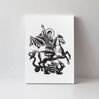 Saint George Christian Sveti Djordje Martyr Soldier Crusader Canvas