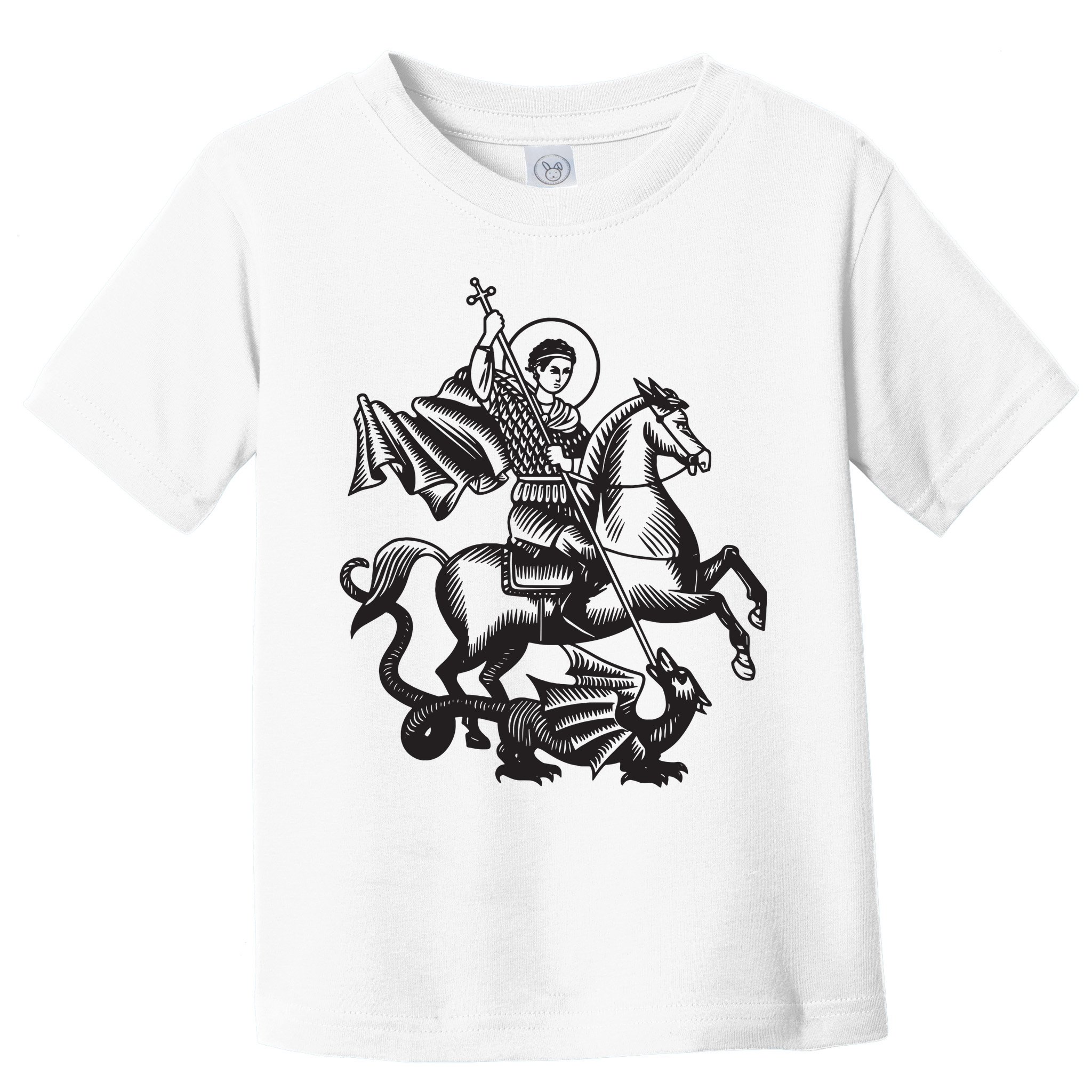 Saint George Christian Sveti Djordje Martyr Soldier Crusader Toddler T-Shirt