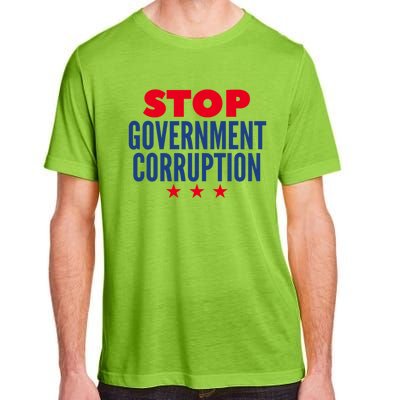 Stop Governt Corruption Gift Adult ChromaSoft Performance T-Shirt