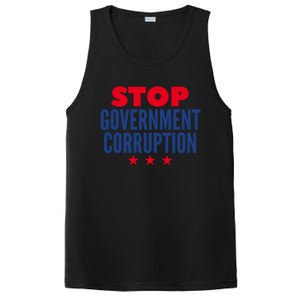 Stop Governt Corruption Gift PosiCharge Competitor Tank