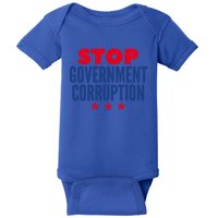 Stop Governt Corruption Gift Baby Bodysuit