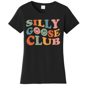 Silly Goose Club Silly Goose Meme Smile Face Trendy Costume Women's T-Shirt