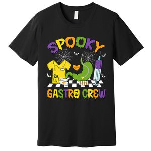 Spooky Gastro Crew Gastro Nurse Halloween Costumes Premium T-Shirt