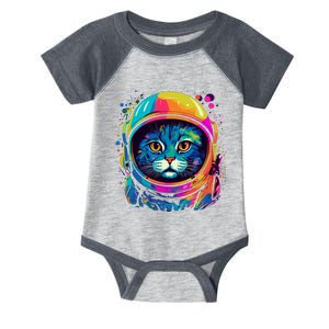 Space Gifts Cat Mom Cat Dad Astronaut Space Infant Baby Jersey Bodysuit