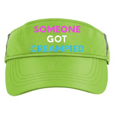 Someone Got Creampied Funny Gender Reveal Party Adult Drive Performance Visor