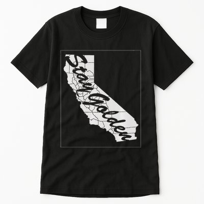 Stay Golden California State Tall T-Shirt