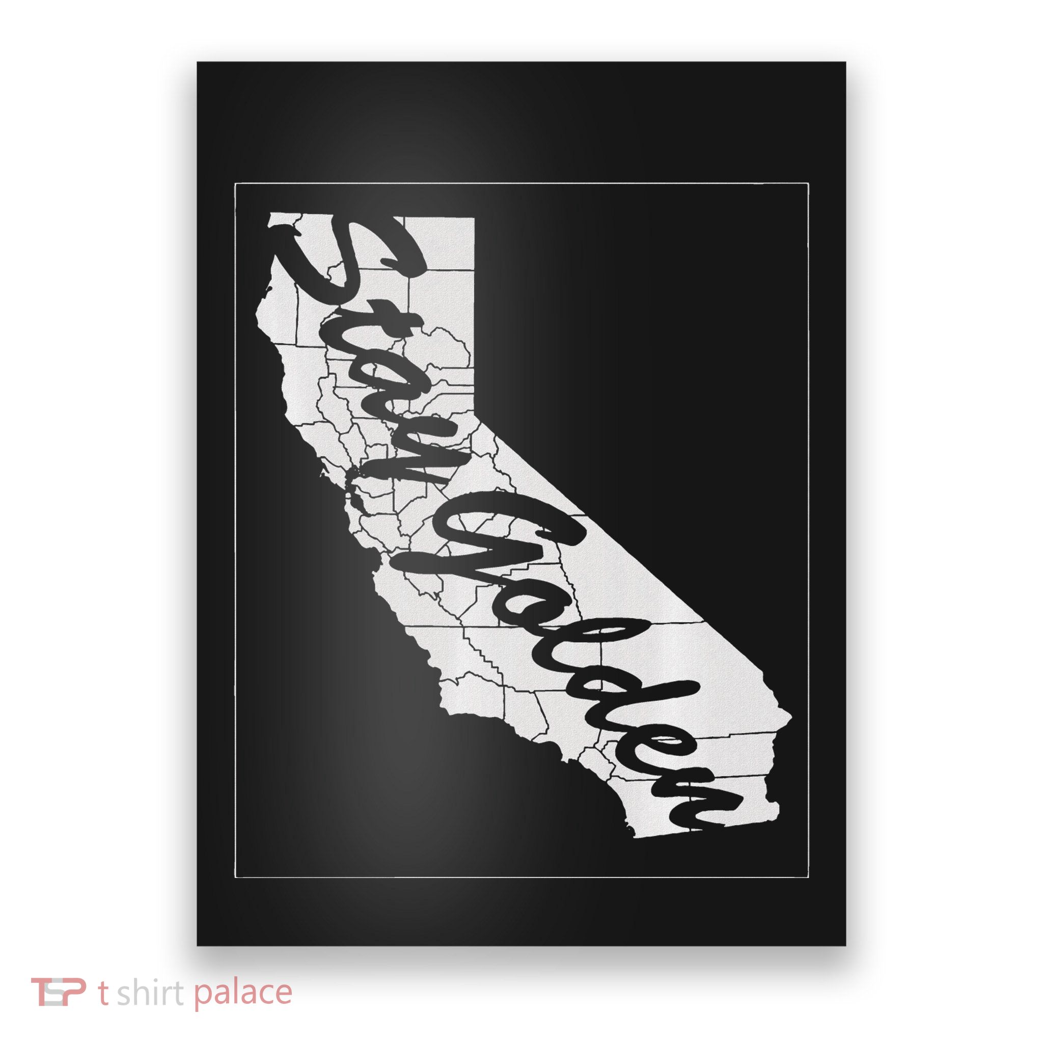 Stay Golden California State Poster