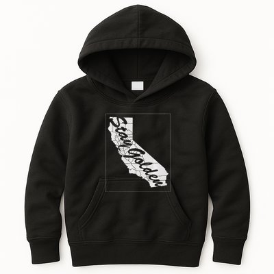 Stay Golden California State Kids Hoodie